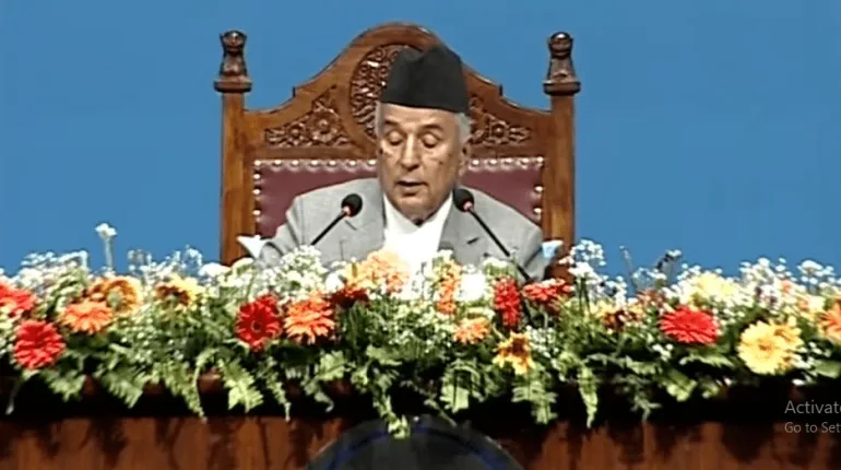 संसद् अधिवेशन भोलिदेखि  अन्त्य गर्न सरकारले गर्‍यो सिफारिस
